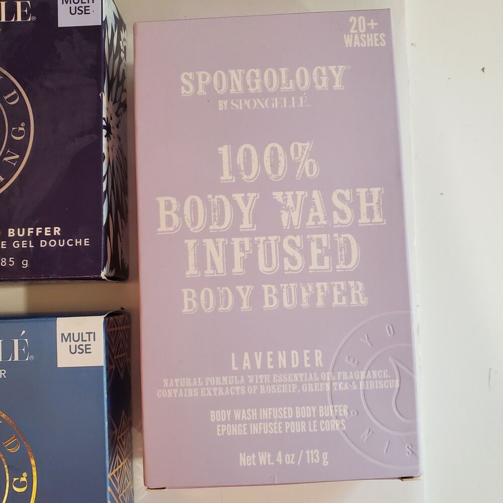 Spongelle lot of 8 body wash infused buffers Brand New in Boxes - Picture 9 of 9